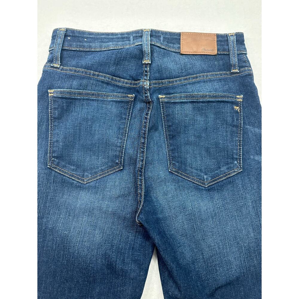 Madewell Curvy High Rise Skinny Jeans Medium Wash Stretch Denim Size 28 - Picture 8 of 15